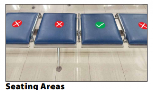 Seating Area Marking